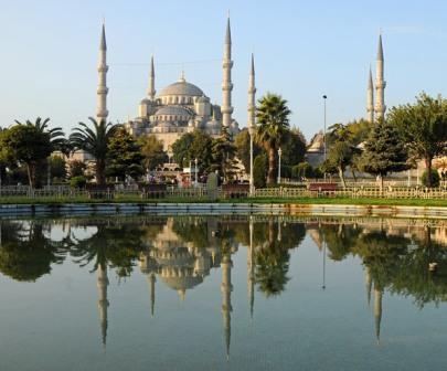 Фото Турции - Стамбул Голубая мечеть
